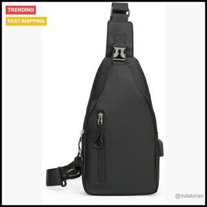 Modern Crossbody Sling Bag Waterproof Travel Hiking Commute Daily Use